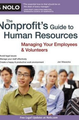 Cover of The Nonprofit's Guide to Human Resources