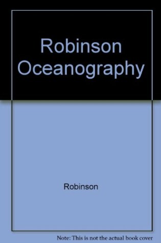 Cover of Robinson Oceanography
