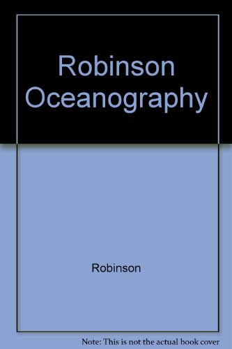 Book cover for Robinson Oceanography