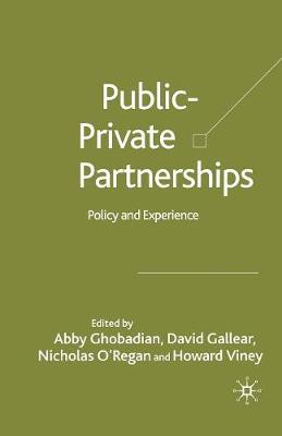 Cover of Private-Public Partnerships