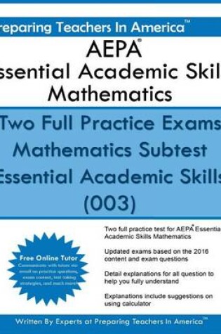 Cover of AEPA Essential Academic Skills Mathematics