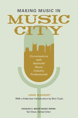 Book cover for Making Music in Music City