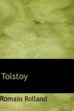 Cover of Tolstoy