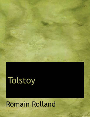 Book cover for Tolstoy