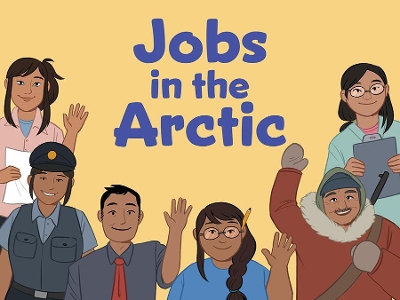Book cover for Jobs in the Arctic
