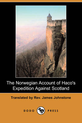 Book cover for The Norwegian Account of Haco's Expedition Against Scotland (Dodo Press)