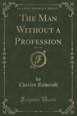 Cover of The Man Without a Profession, Vol. 2 of 3 (Classic Reprint)