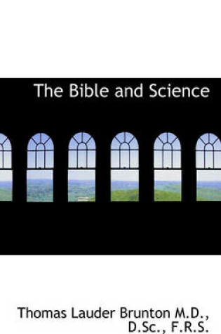 Cover of The Bible and Science