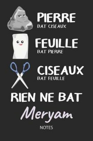 Cover of Rien ne bat Meryam - Notes