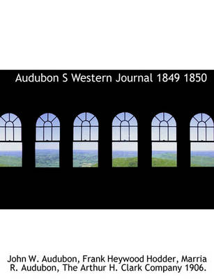 Book cover for Audubon S Western Journal 1849 1850