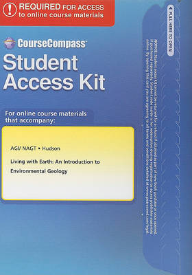 Book cover for CourseCompass Student Access Kit for Living with Earth