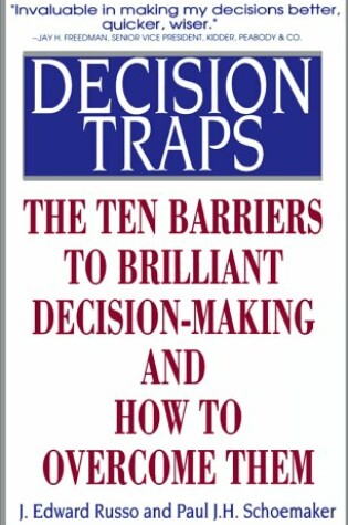 Cover of Decision Traps