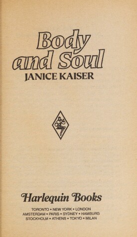 Book cover for Body And Soul