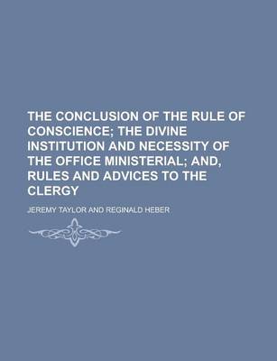 Book cover for The Conclusion of the Rule of Conscience