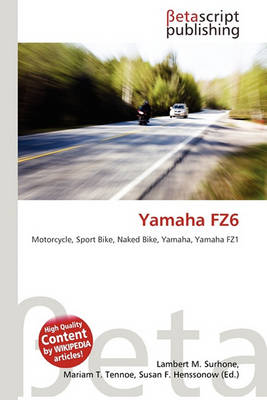 Book cover for Yamaha Fz6