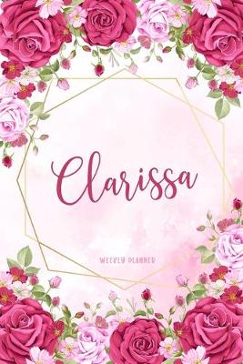 Book cover for Clarissa Weekly Planner