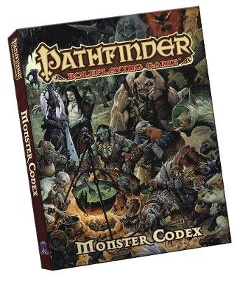 Book cover for Pathfinder Roleplaying Game: Monster Codex Pocket Edition