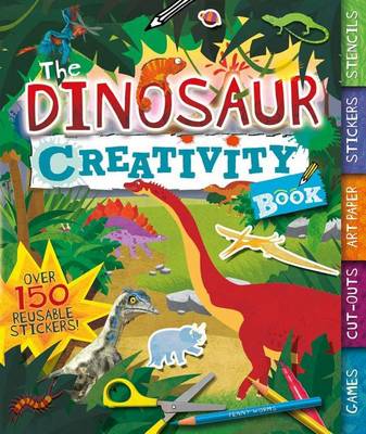 Book cover for The Dinosaur Creativity Book