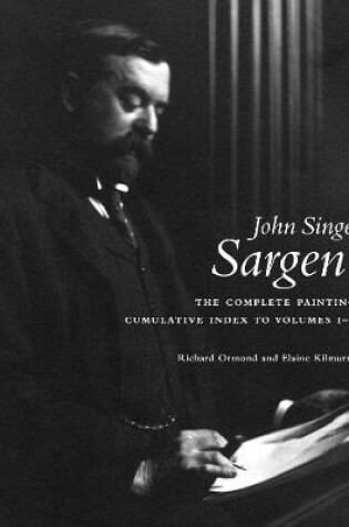Cover of John Singer Sargent Complete Catalogue of Paintings Cumulative Index