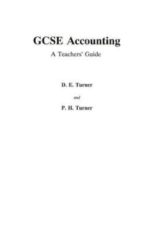 Cover of GCSE Accounting