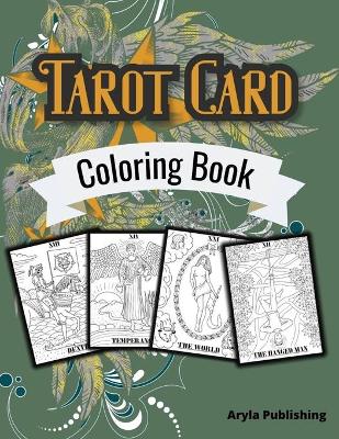 Book cover for Tarot Card Coloring Book