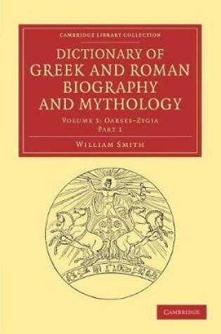 Cover of Dictionary of Greek and Roman Biography and Mythology