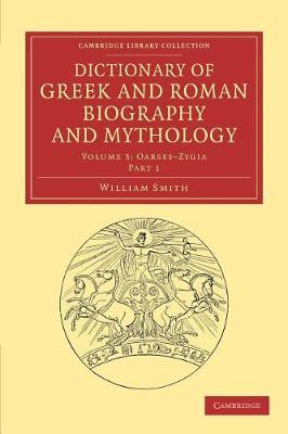 Cover of Dictionary of Greek and Roman Biography and Mythology