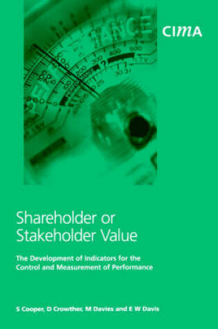 Cover of Shareholder or Stakeholder Value