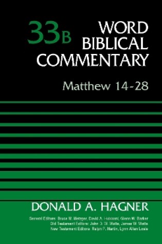 Cover of Matthew 14-28, Volume 33B