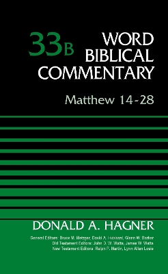 Book cover for Matthew 14-28, Volume 33B