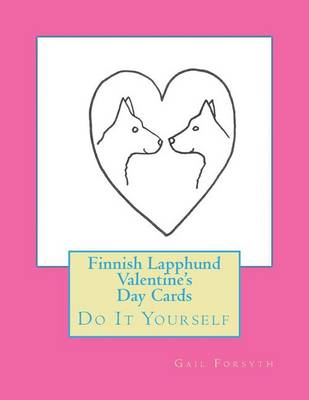 Book cover for Finnish Lapphund Valentine's Day Cards