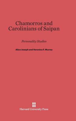 Book cover for Chamorros and Carolinians of Saipan