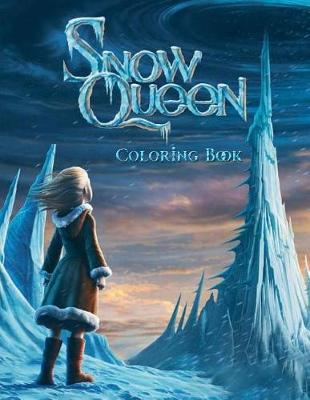 Book cover for Snow Queen Coloring Book