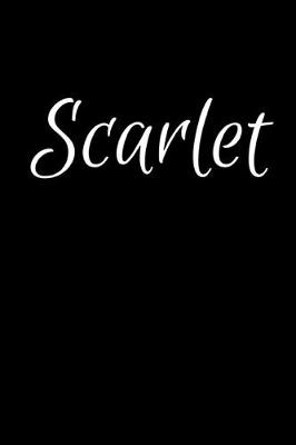 Book cover for Scarlet