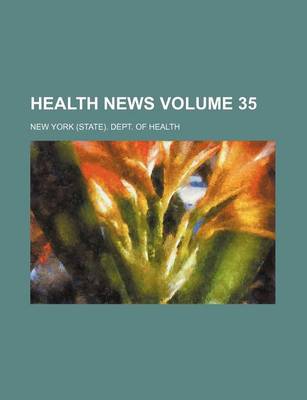 Book cover for Health News Volume 35