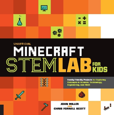 Book cover for Unofficial Minecraft STEM Lab for Kids