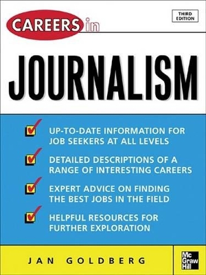 Book cover for Careers in Journalism, Third Edition