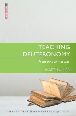 Book cover for Teaching Deuteronomy