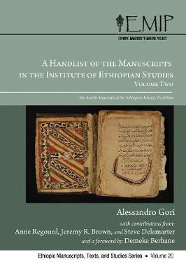 Cover of A Handlist of the Manuscripts in the Institute of Ethiopian Studies, Volume Two