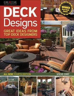 Book cover for Deck Designs, 4th Edition