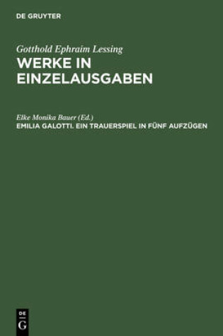 Cover of Emilia Galotti