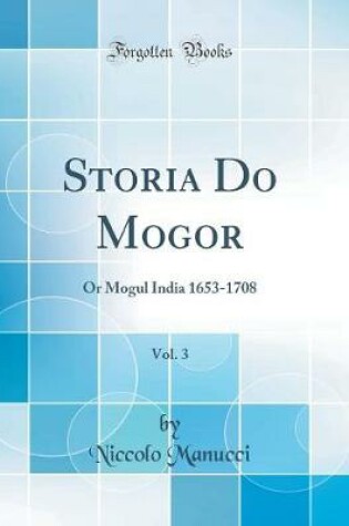 Cover of Storia Do Mogor, Vol. 3