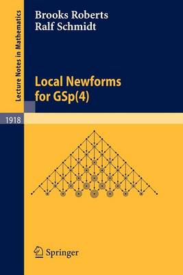 Book cover for Local Newforms for Gsp(4)