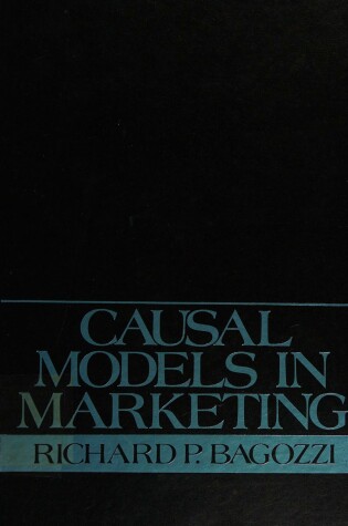 Cover of Causal Models in Marketing