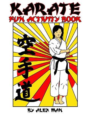 Book cover for Karate fun activity book