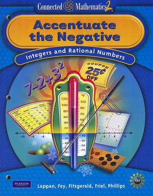 Book cover for Connected Mathematics 2: Accentuate the Negative