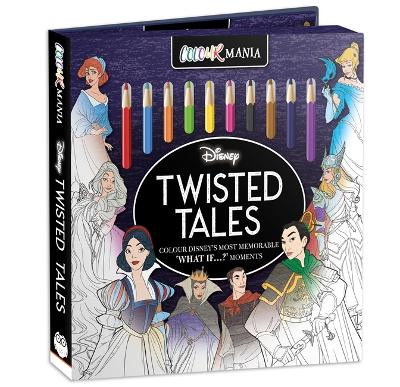 Book cover for Disney: Twisted Tales Colourmania