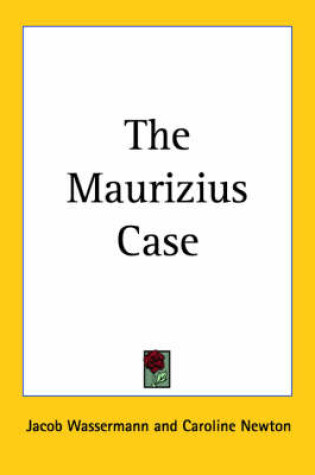 Cover of The Maurizius Case