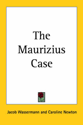 Book cover for The Maurizius Case
