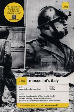 Cover of Mussolini's Italy